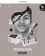 Book cover Tecnología 4º ESO. Escritorio GENiOX Situaciones de aprendizaje (Andalucía)
