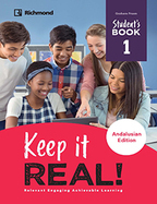 Book cover LM PLAT Keep it real! 1 Andalusian edition Student's i-book