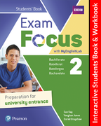 Exam Focus 2 Digital Interactive Student's Book and Workbook Access Code